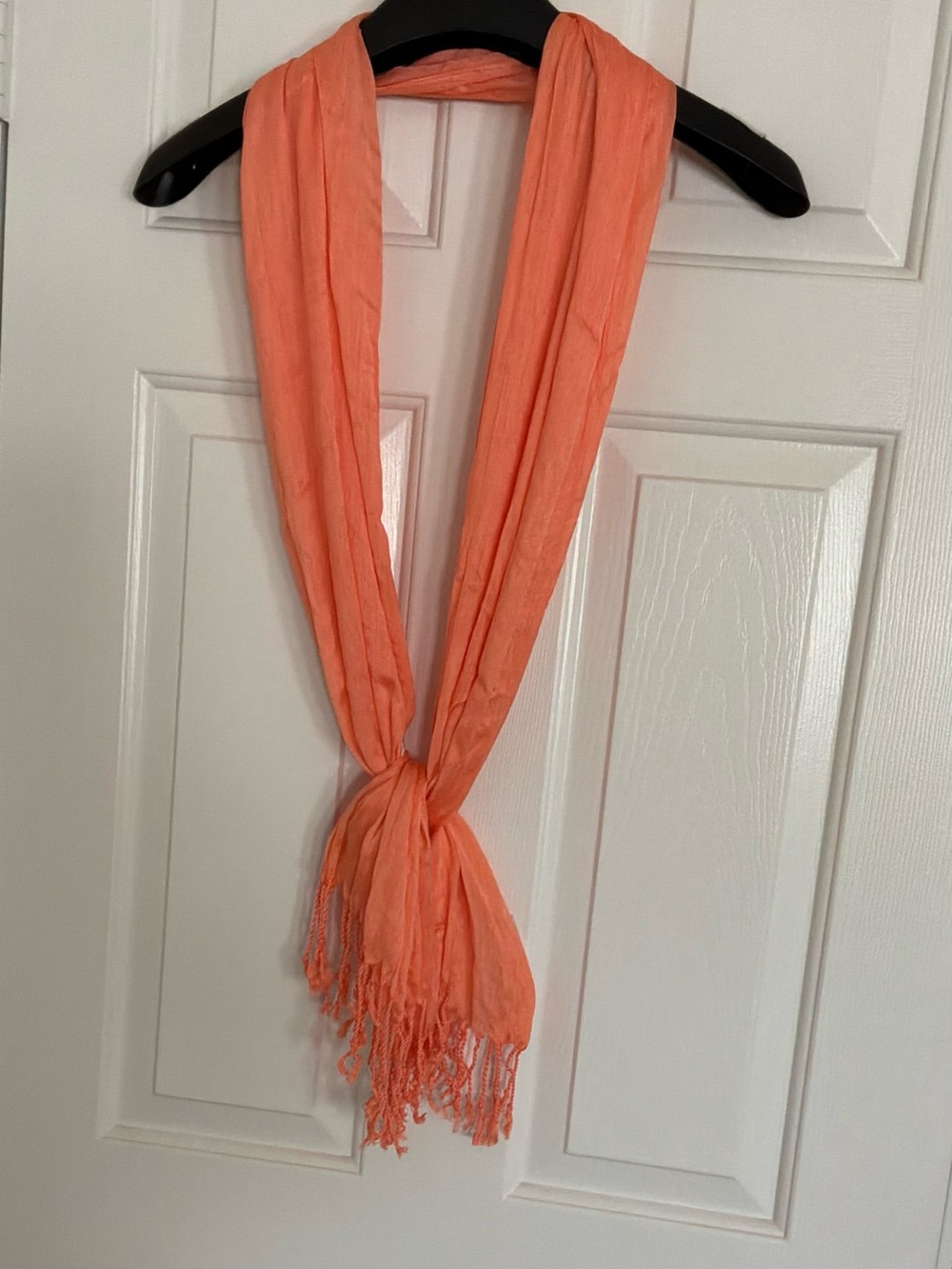 Lightweight Coral Scarf for Women - Versatile Fashion Accessory
